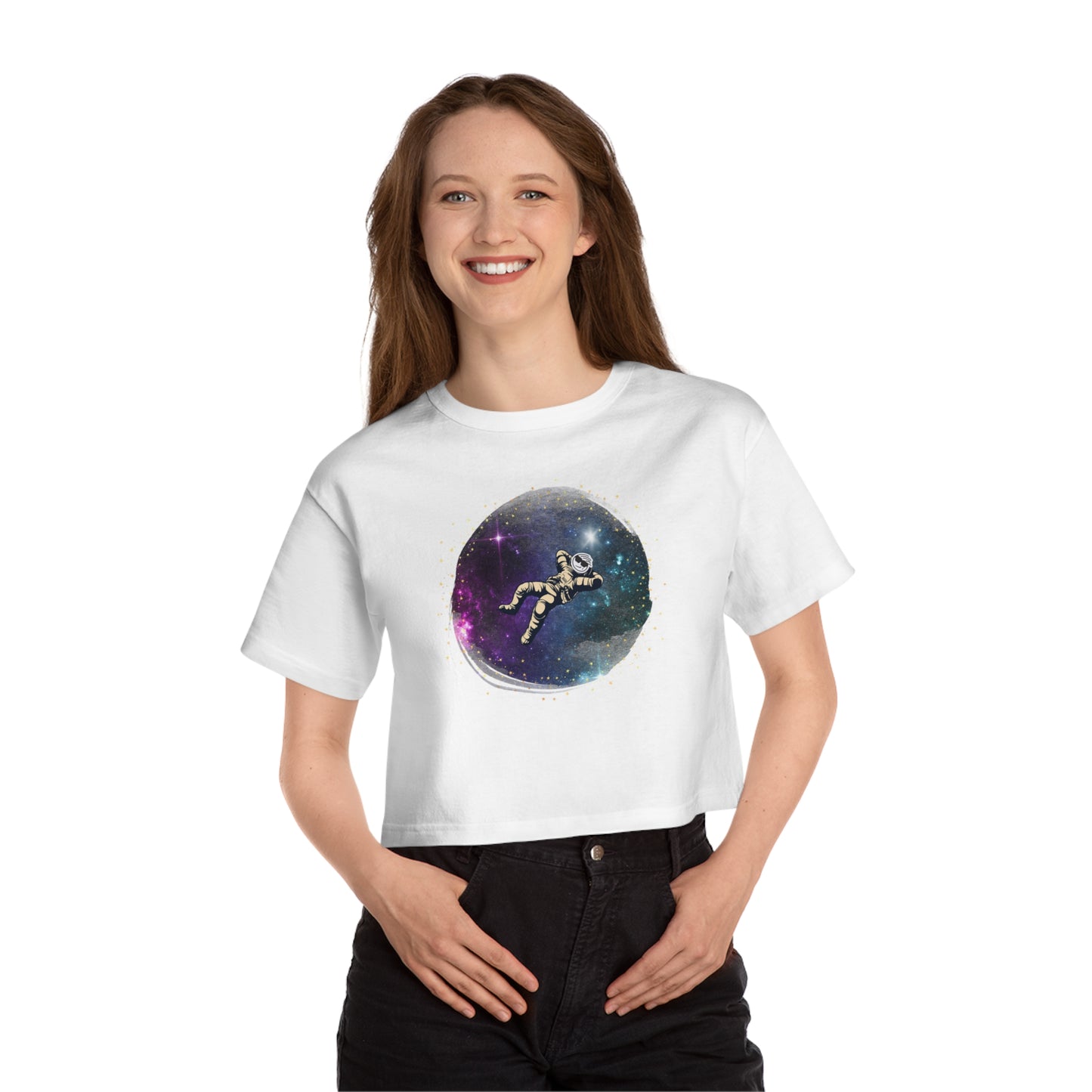 Stiky Astro Cropped T-Shirt