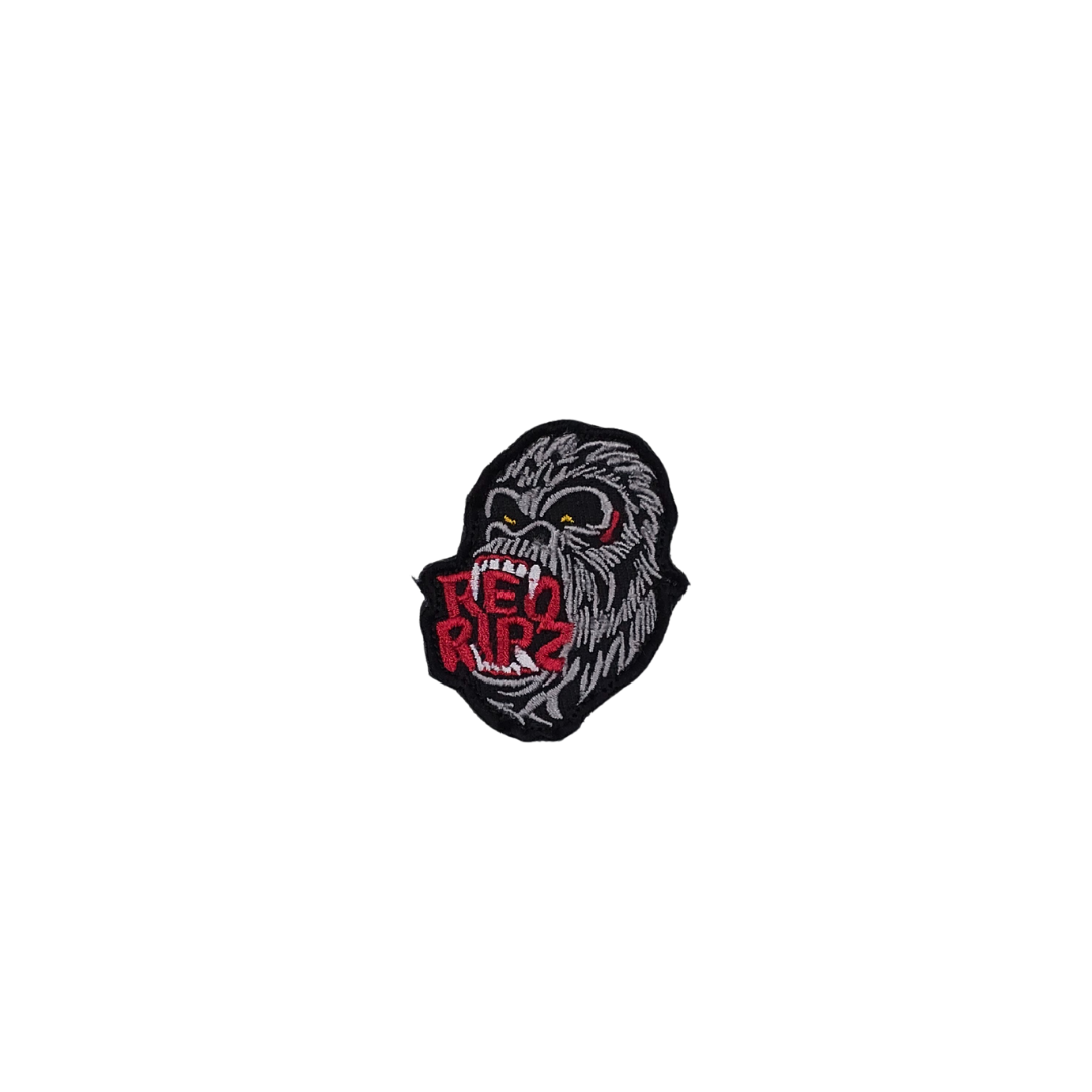 Backpack Boyz Gorilla Red Rips Patch