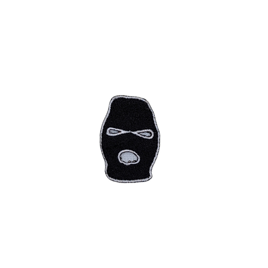 Black Ski Mask Patch