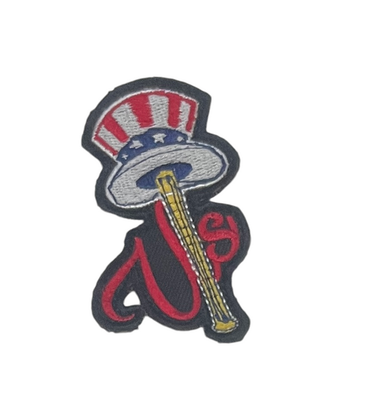 US NY Baseball Bat Patch