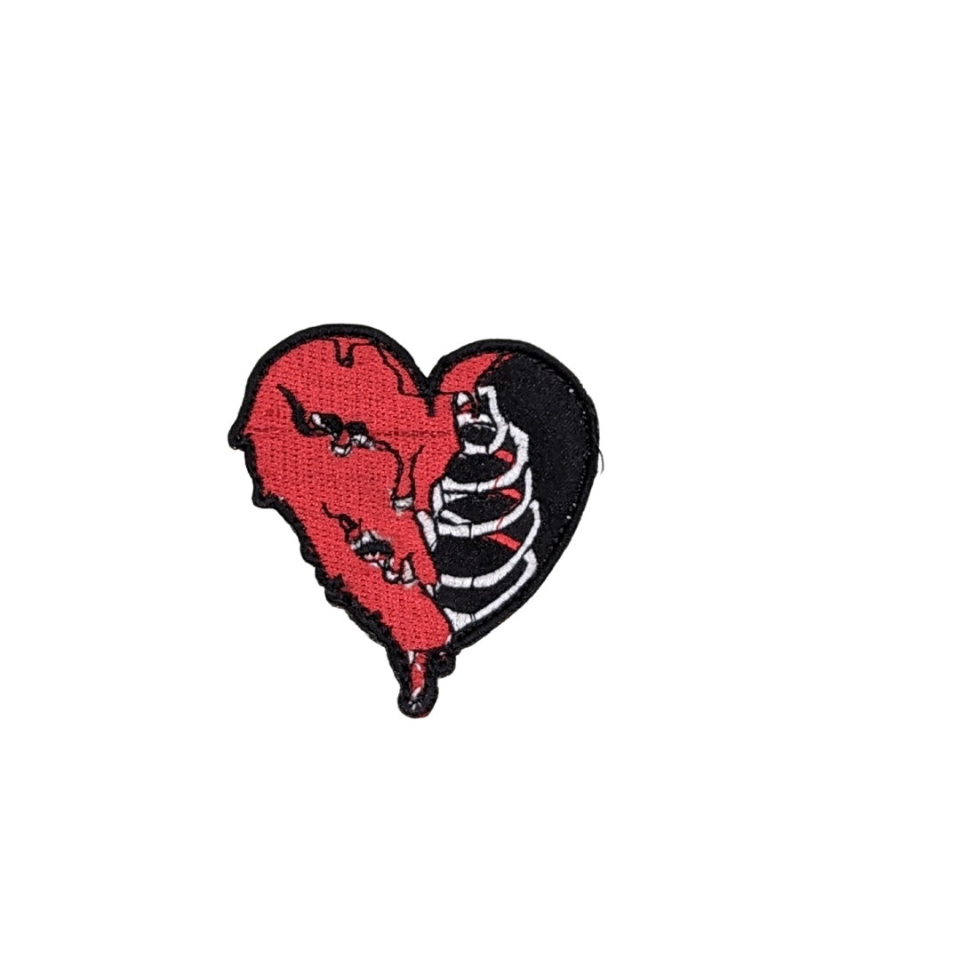 Stiky Caged Heart Patch 2