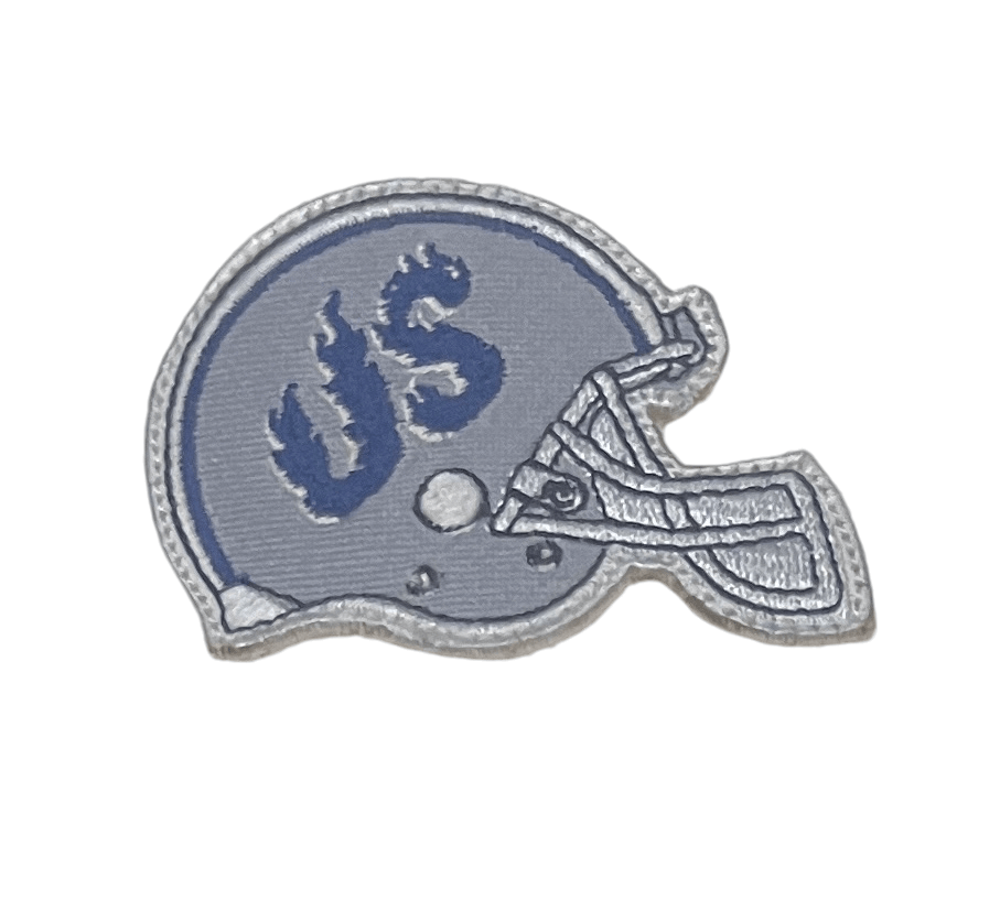 US Football Helmet Patch