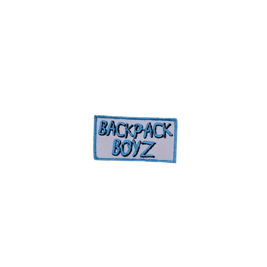 Backpack Boyz Blue Logo Patch