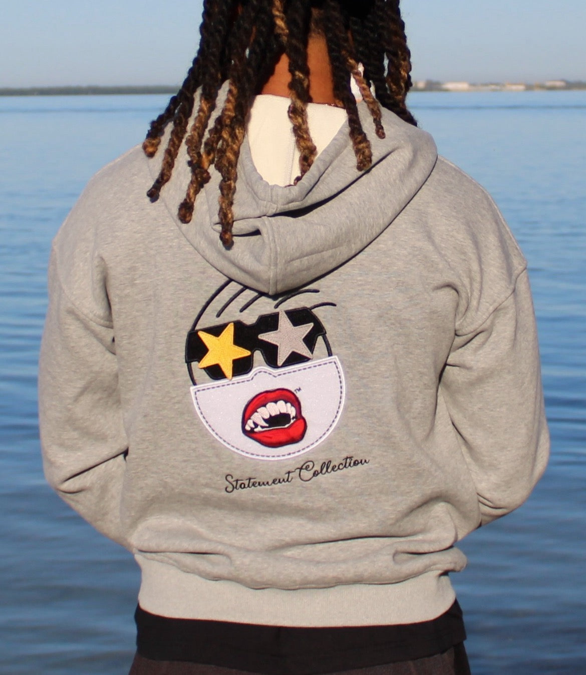 Stiky "Statement" Hoodie - Gray