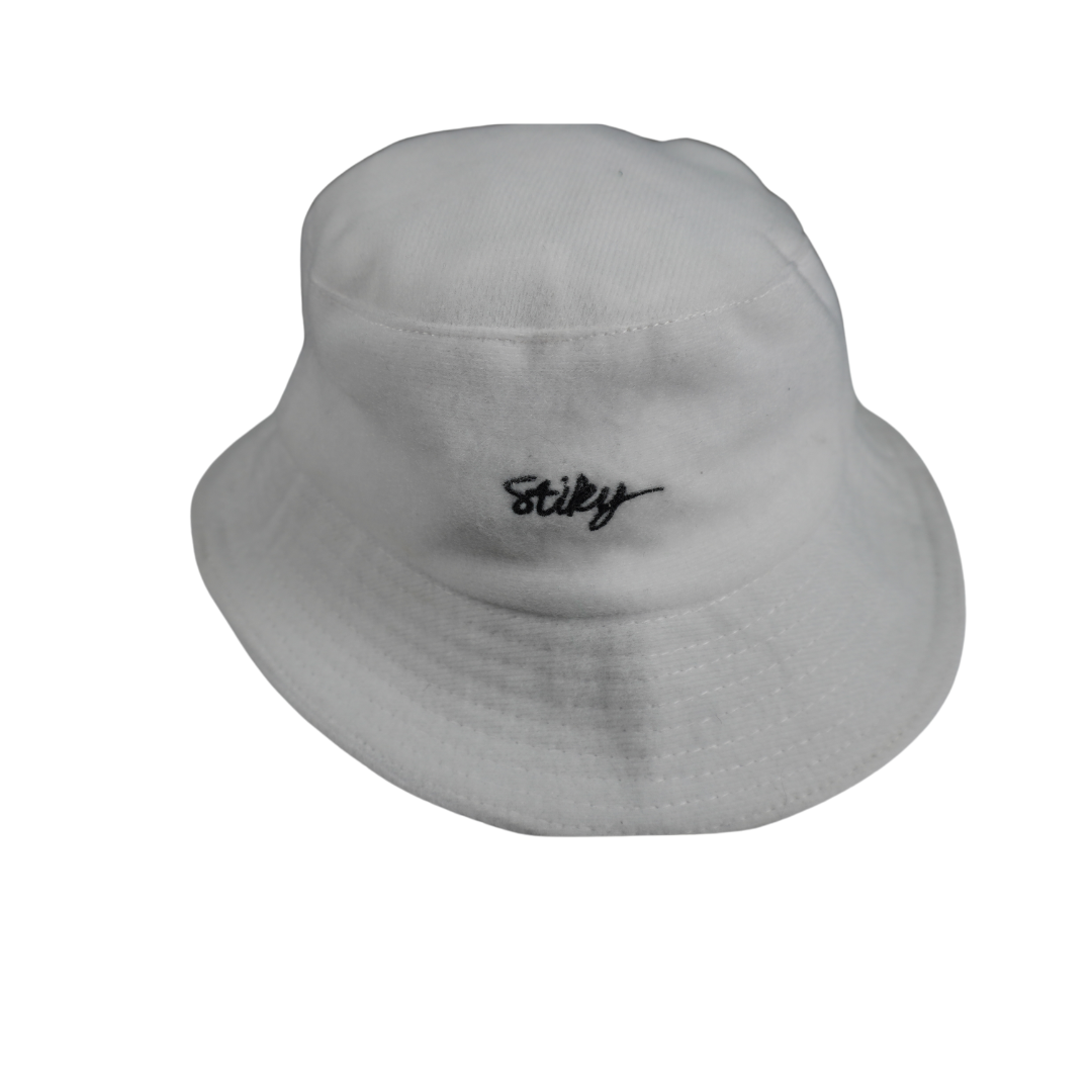 Stiky Velvet Bucket Hat - White – Stiky Brand