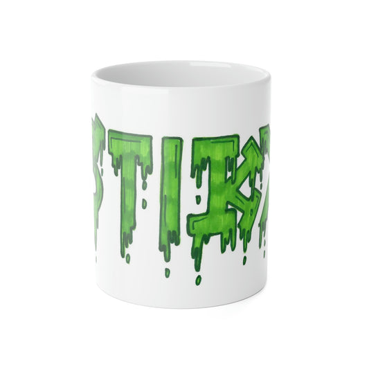 Stiky Drip Ceramic Mug, 11oz