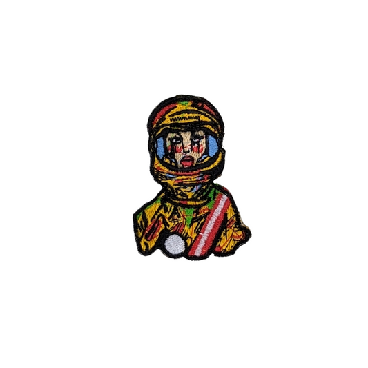 Trippy Space Girl Patch