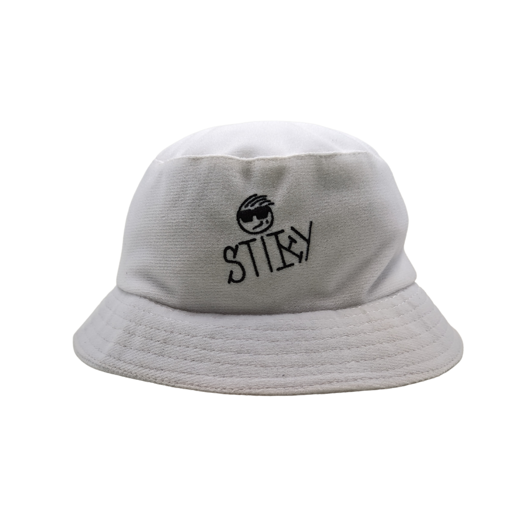 Stiky Bucket Hat - White