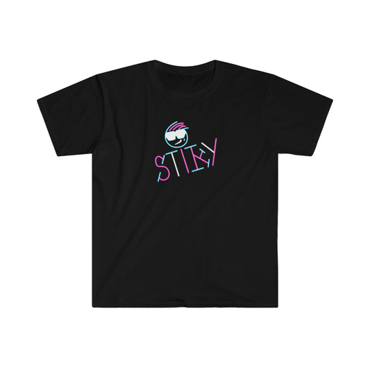 Unisex Retro Stiky T-Shirt